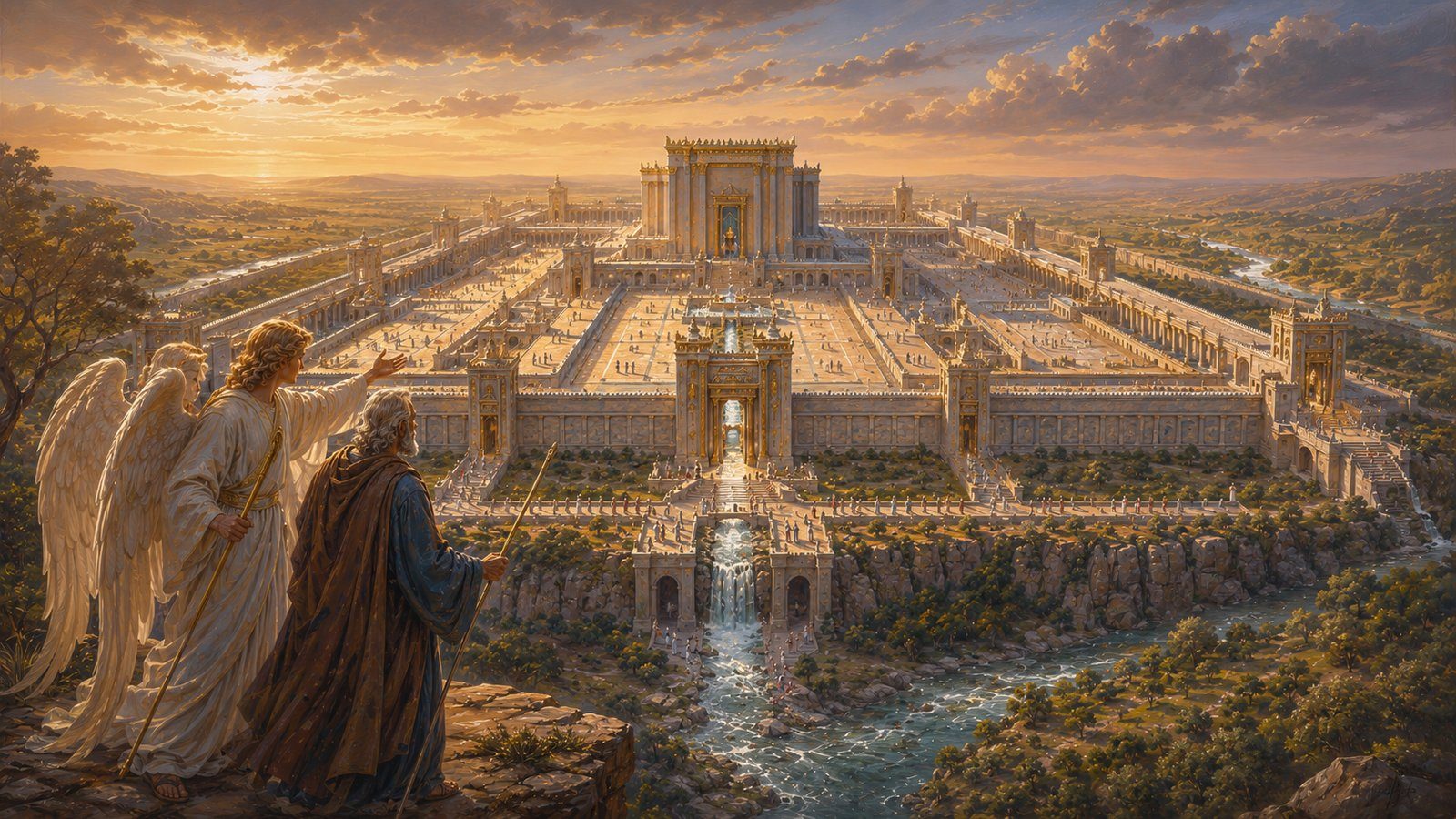 The Millennial Temple, Jesus reigning from Jerusalem in the age to come
