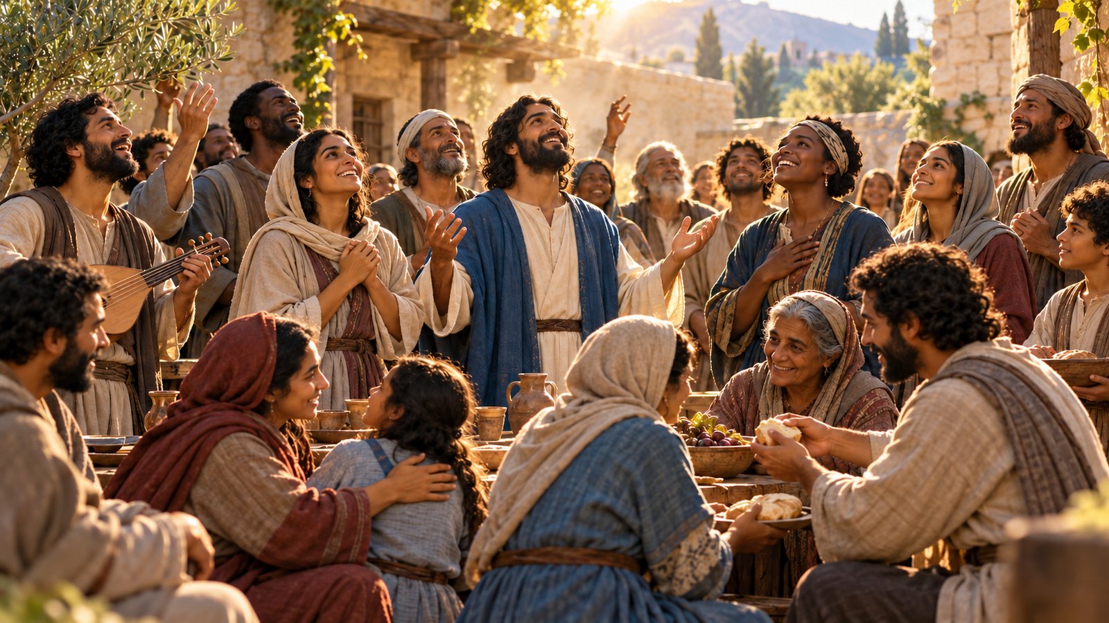 Illustration: The Church — believers as a living temple indwelt by the Holy Spirit (1 Corinthians 3:16)