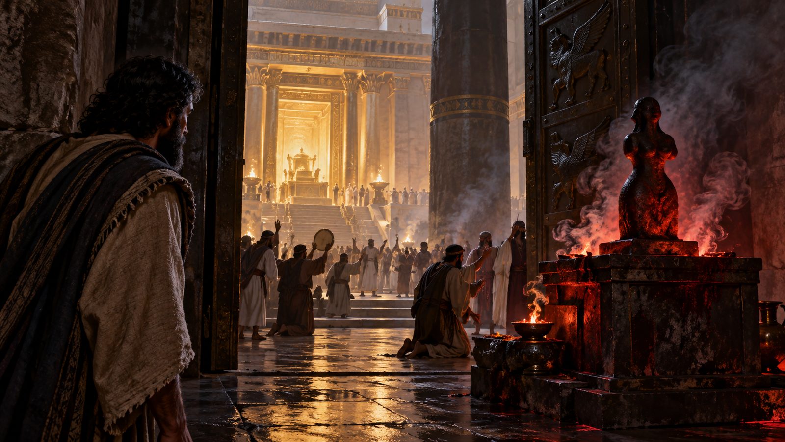 The Image of Jealousy at the Temple’s North Gate Illustration: The Image of Jealousy at the Temple’s North Gate