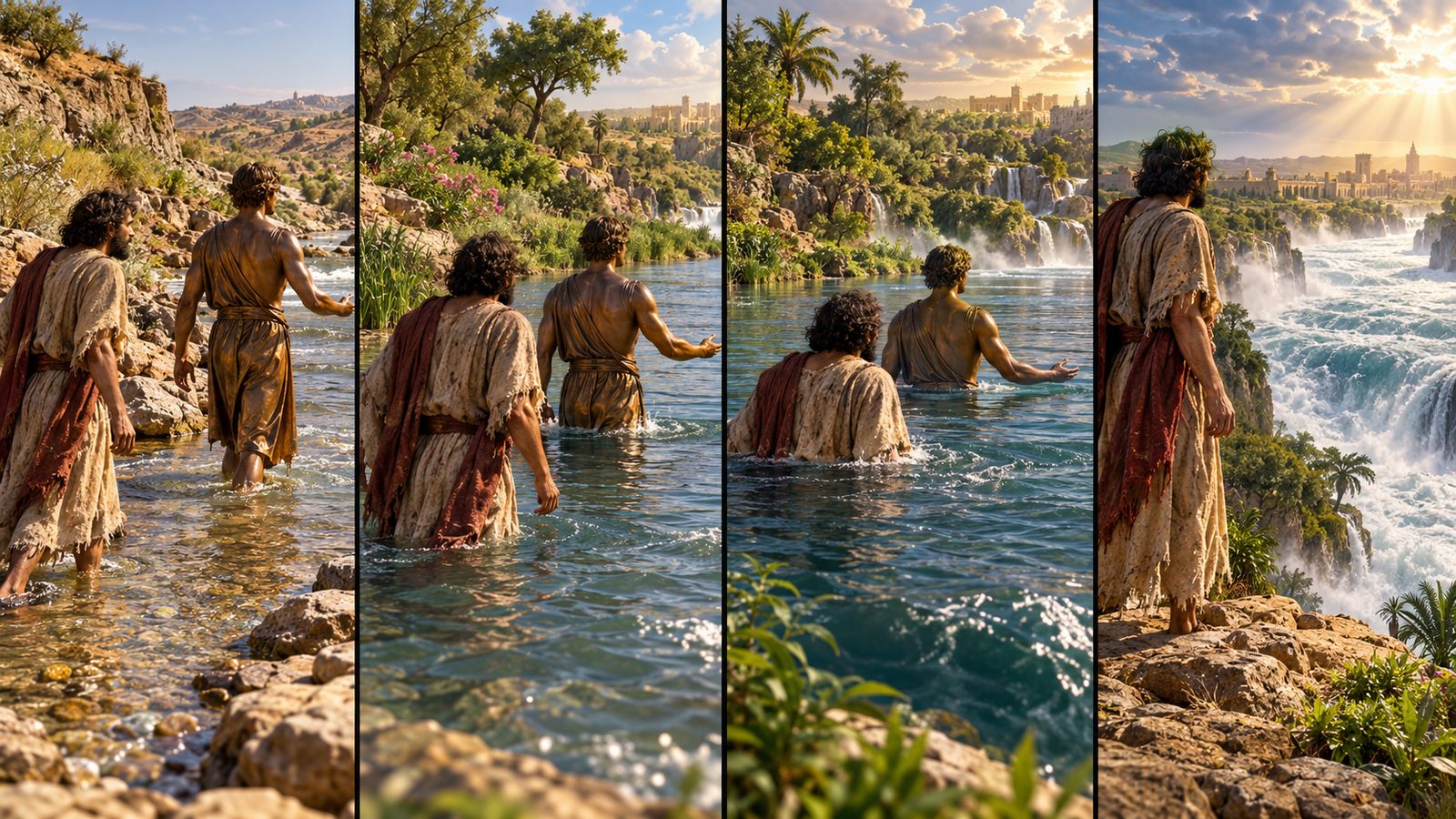Ezekiel’s River: From Ankle-Deep to Uncrossable Illustration: Ezekiel’s River: From Ankle-Deep to Uncrossable