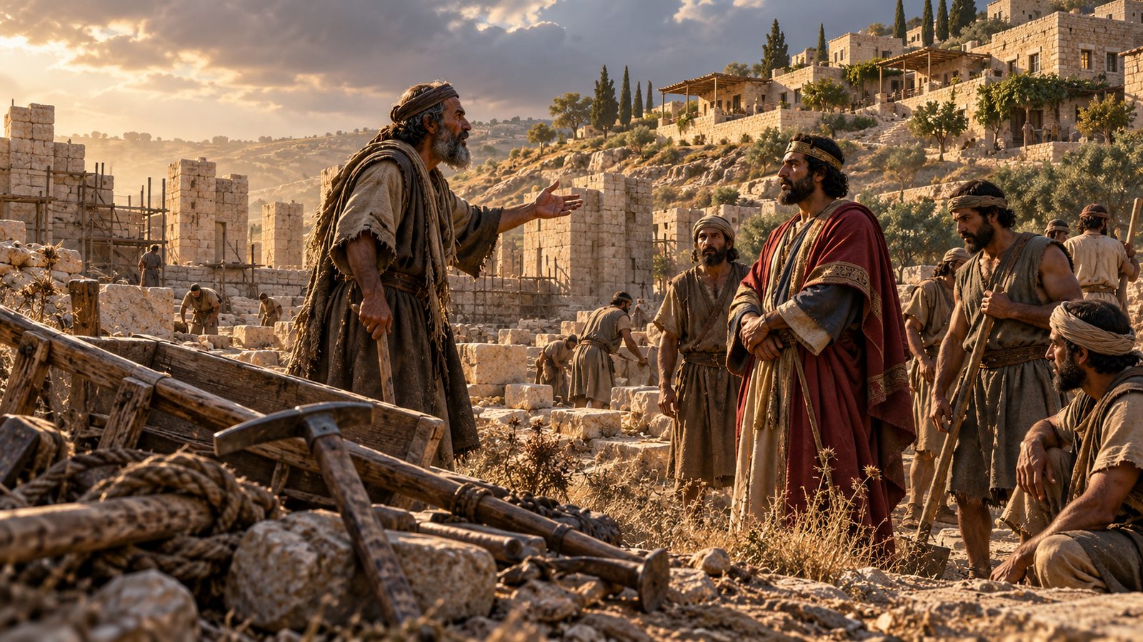 Haggai Challenges the Builders: Consider Your Ways Illustration: Haggai Challenges the Builders: Consider Your Ways