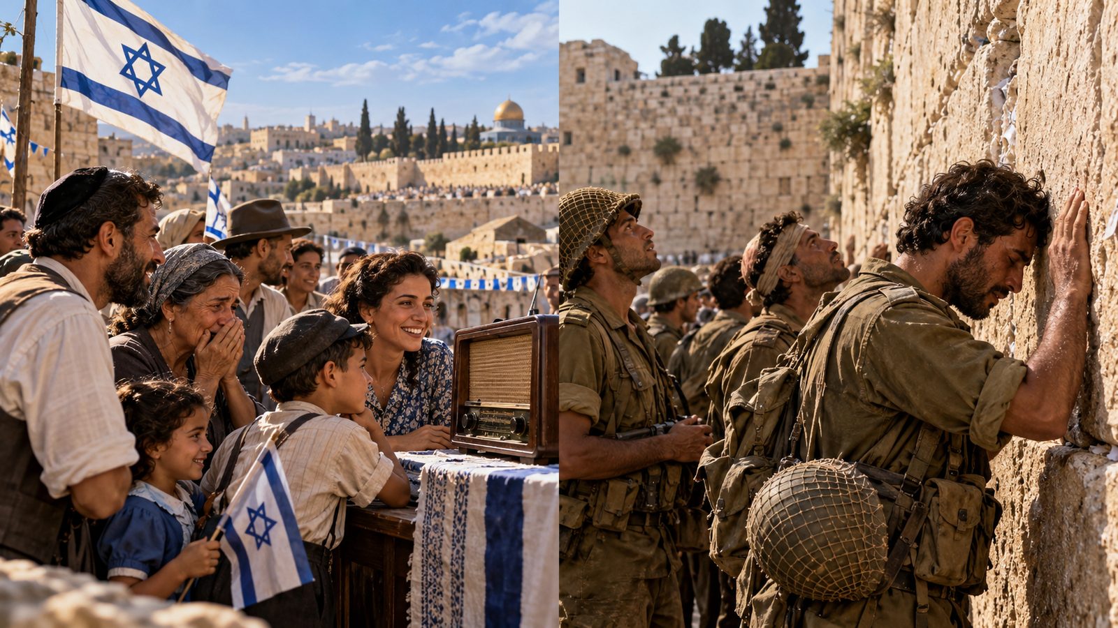 Israel’s Rebirth and Jerusalem: 1948 and 1967 Illustration: Israel’s Rebirth and Jerusalem: 1948 and 1967